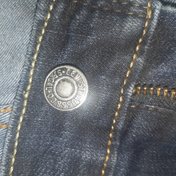 🆕️🚨Levi’s 504🚨 Regular Straight Leg Dark Wash Men’s Jeans Sz W32xL32 - Picture 6 of 8